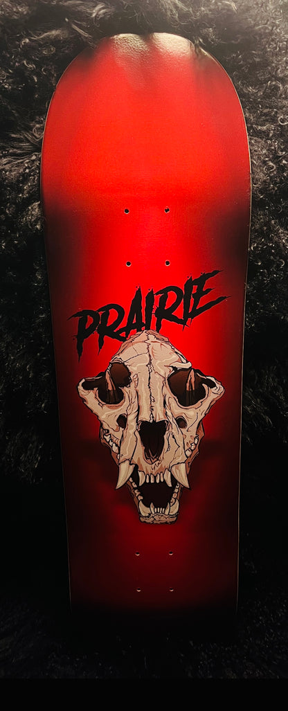 Cougar Skull Skate Deck